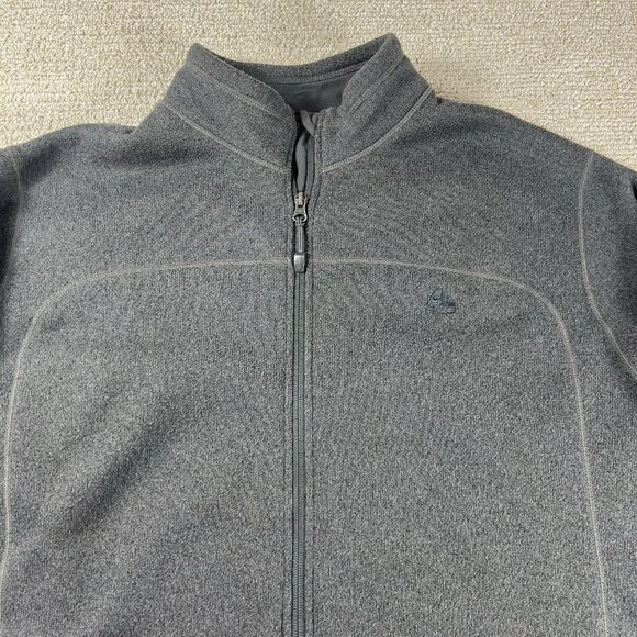 Vintage Nike ACG Full Zip Fleece Over Sized Jacket Gray Women’s Size XL - Picture 2 of 7